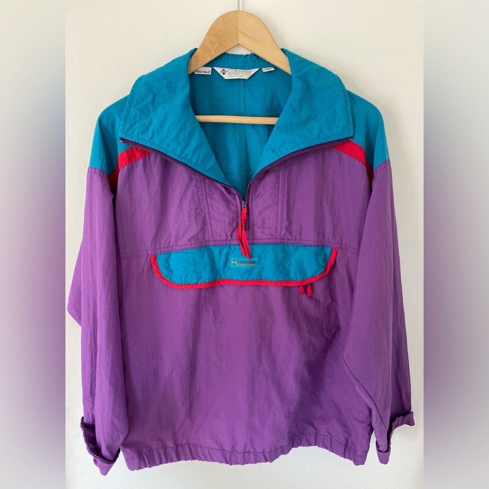 Vintage Columbia Windbreaker